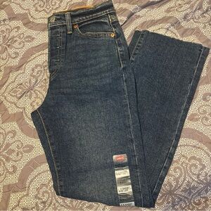 Levi's Women's Wedgie Straight Denim Jeans W26 L28 2 X Short NEW